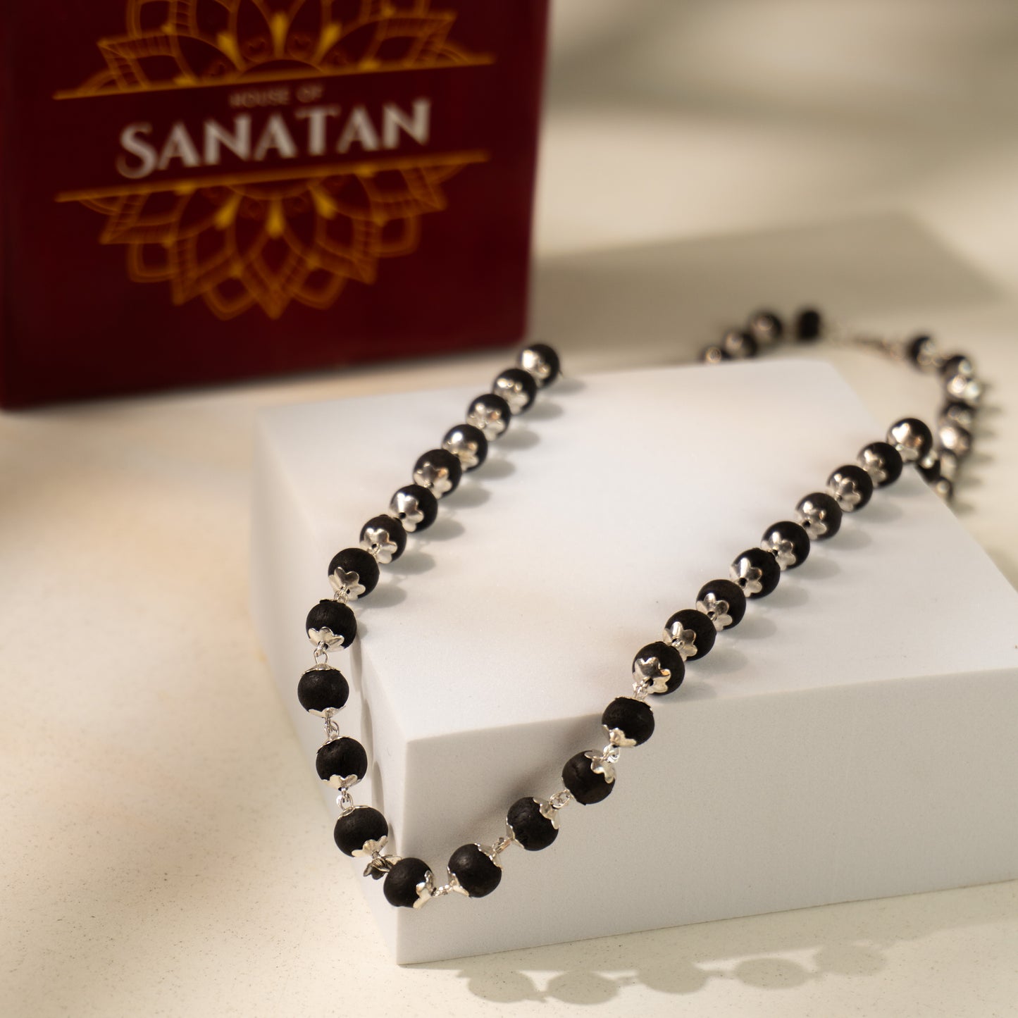 Karungali Mala + Bracelet Combo - House of Sanatan