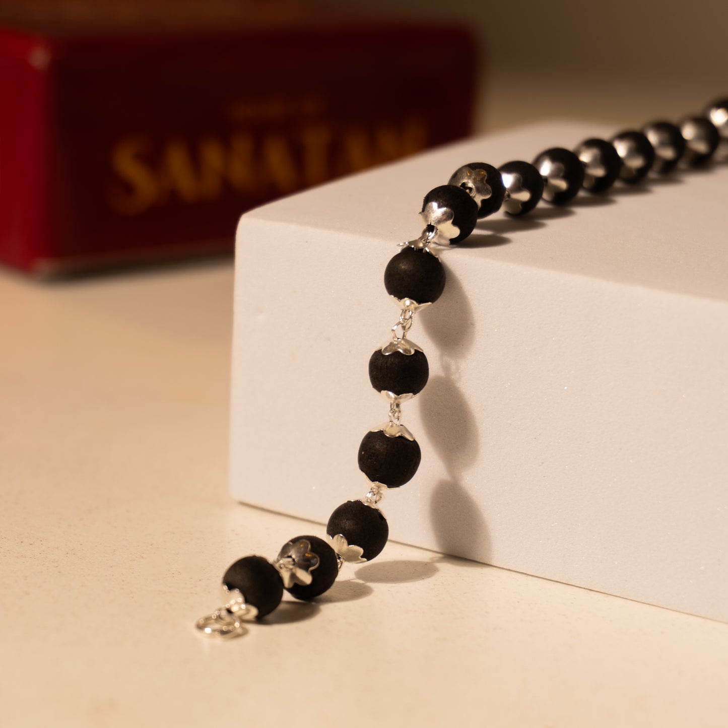 Karungali Mala + Bracelet Combo - House of Sanatan