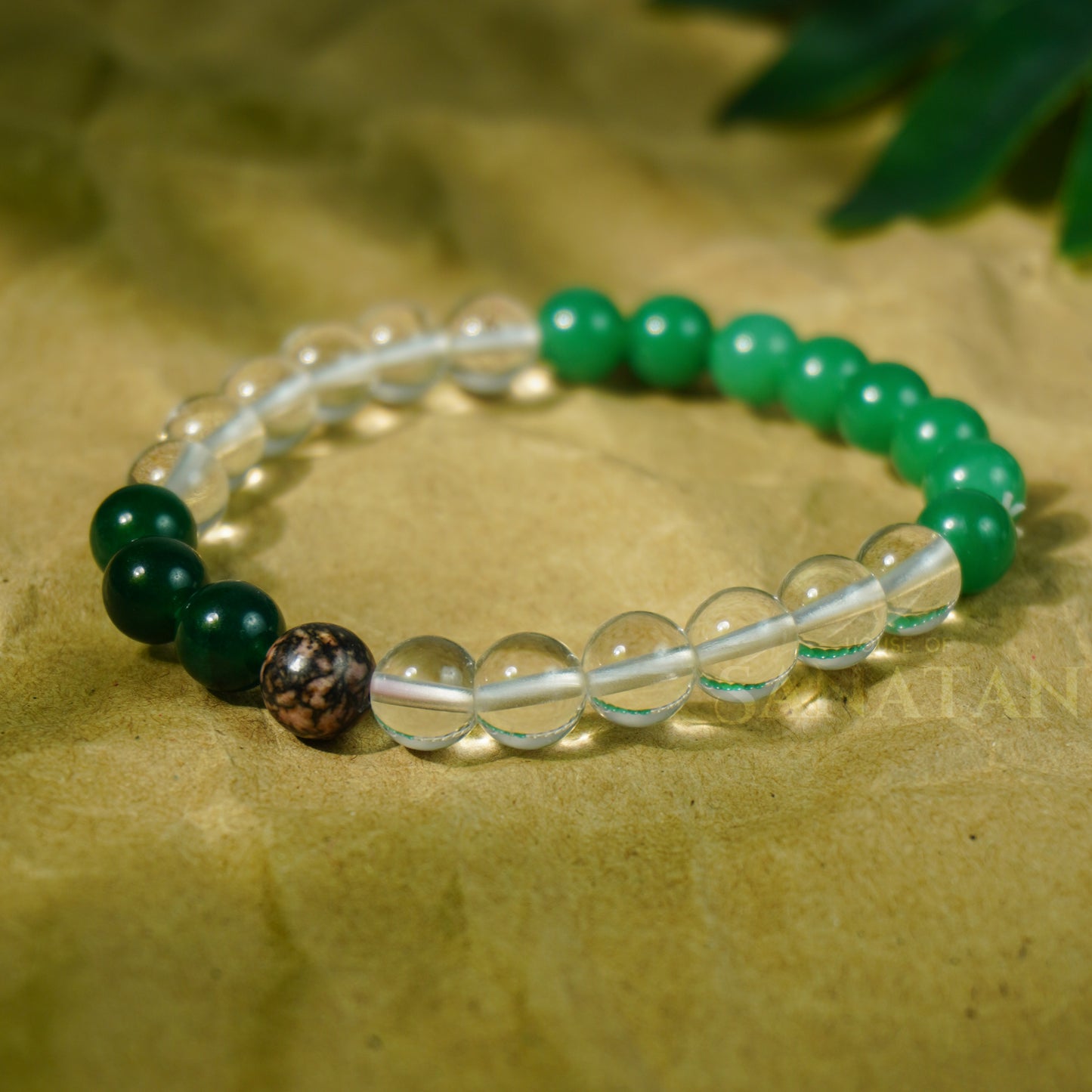 Mesha (Aries) Rashi Multi Crystal Bracelet