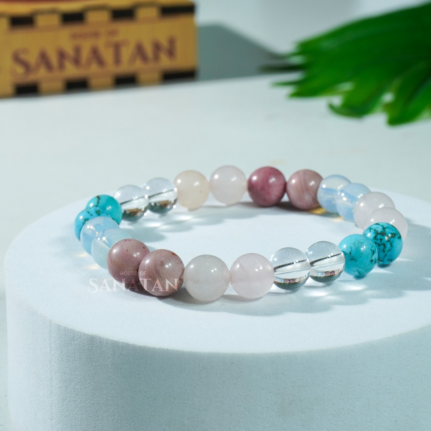 Shukra (Venus) Planet Multi Crystal Bracelet