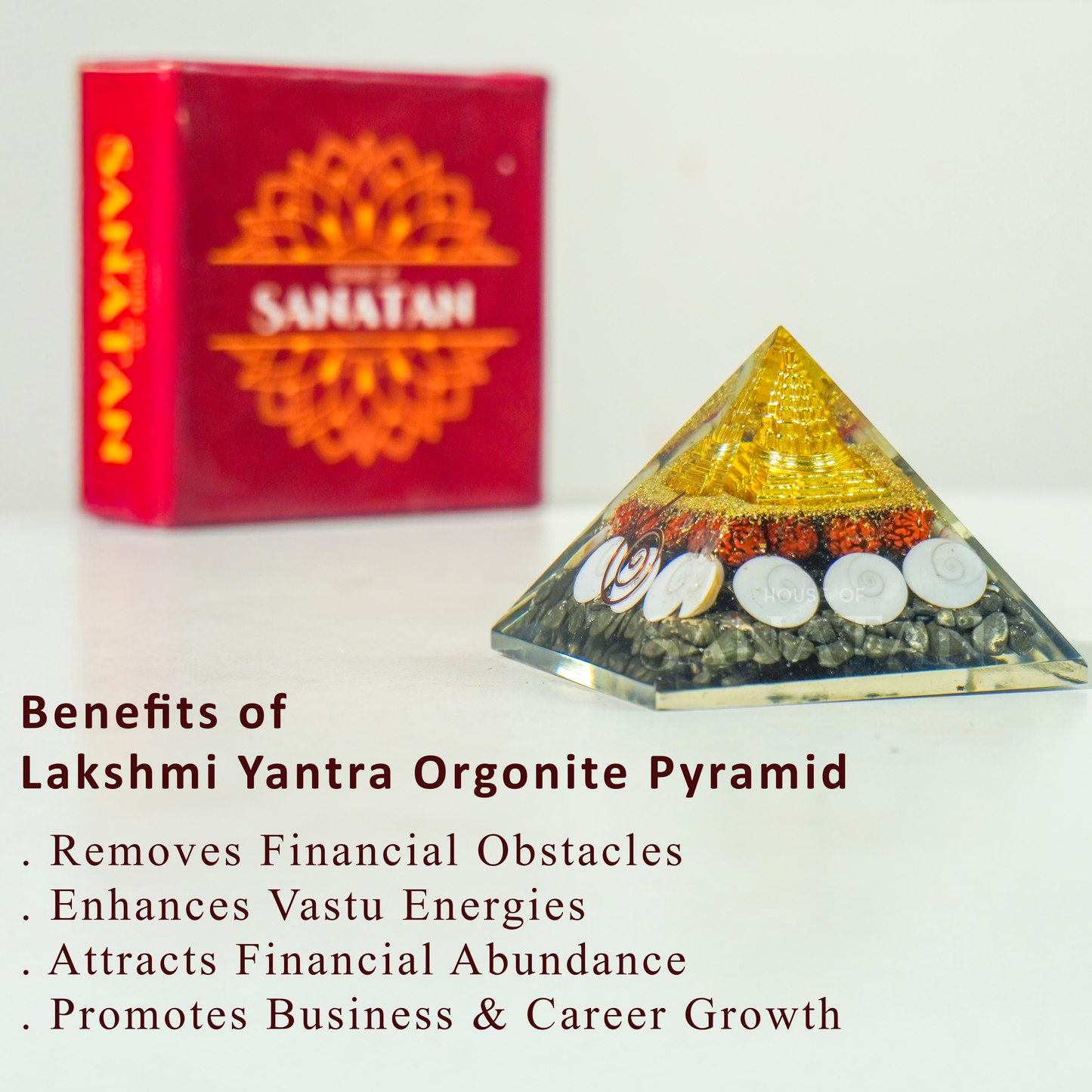 Lakshmi Yantra Pyramid - House of Sanatan