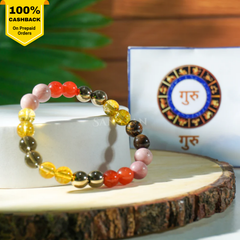 Guru (Jupiter) Planet Multi Crystal Bracelet