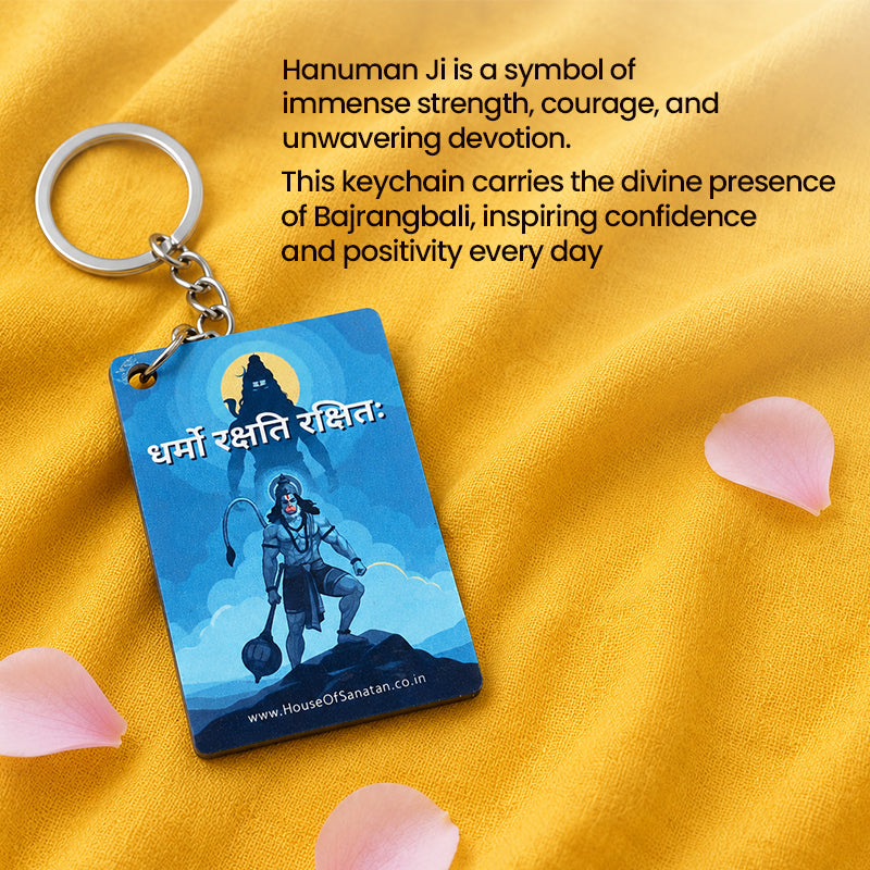 Original Karungali Mala with Free Hanuman Key Chain