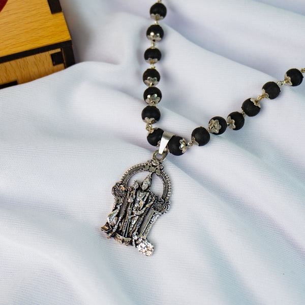 Original Karungali Combo – Bracelet & Mala with Lord Murugan Pendant - Lab Tested