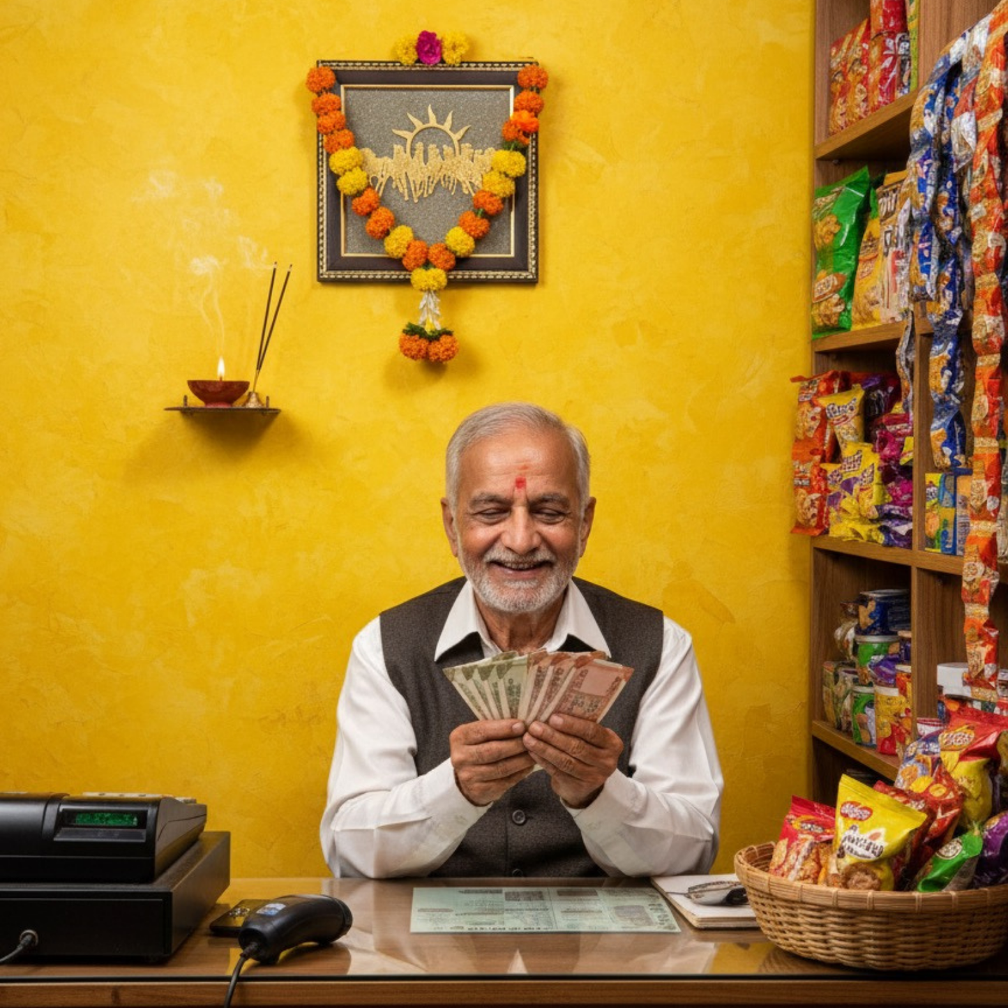 7 Horses on RAW Pyrite Dust Frame