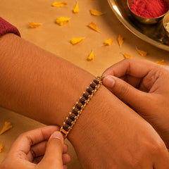 Premium Rakhi Hamper - Complete Rakhi & Puja Box