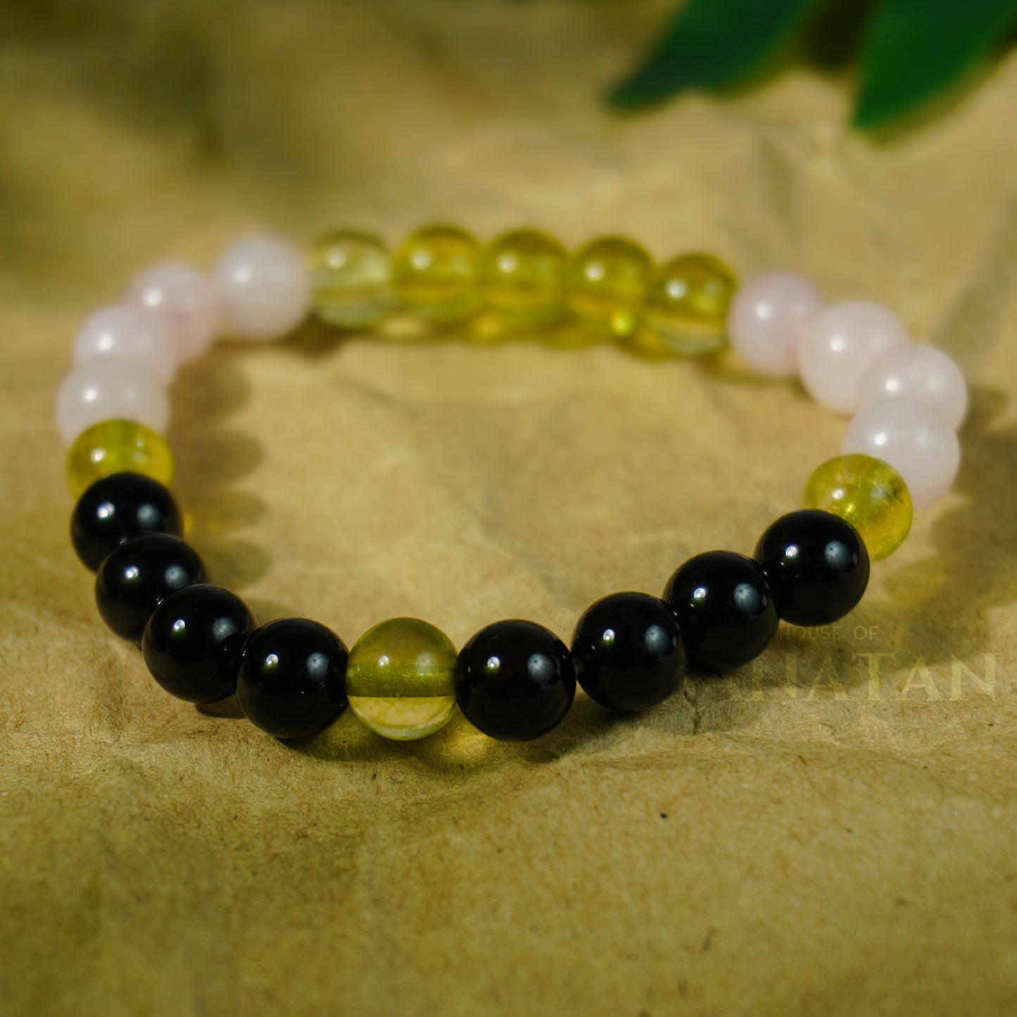 Tula (Libra) Rashi Multi Crystal Bracelet