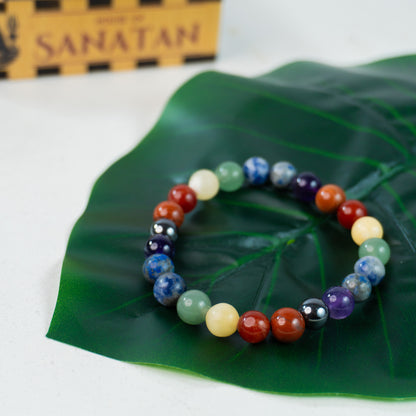 7 Chakra Bracelet - Stone of Wealth, Energy & Spiritual Balance