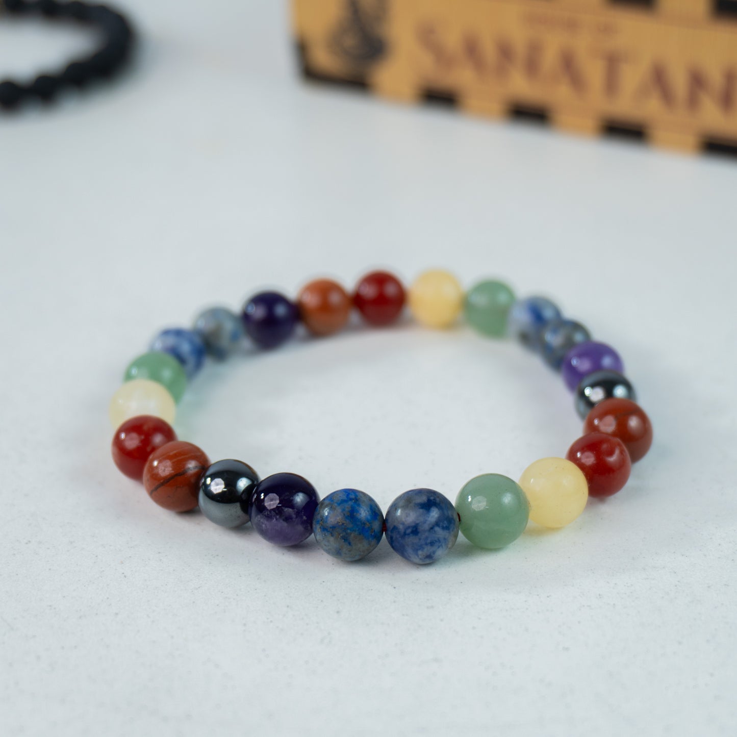 7 Chakra Bracelet - Stone of Wealth, Energy & Spiritual Balance