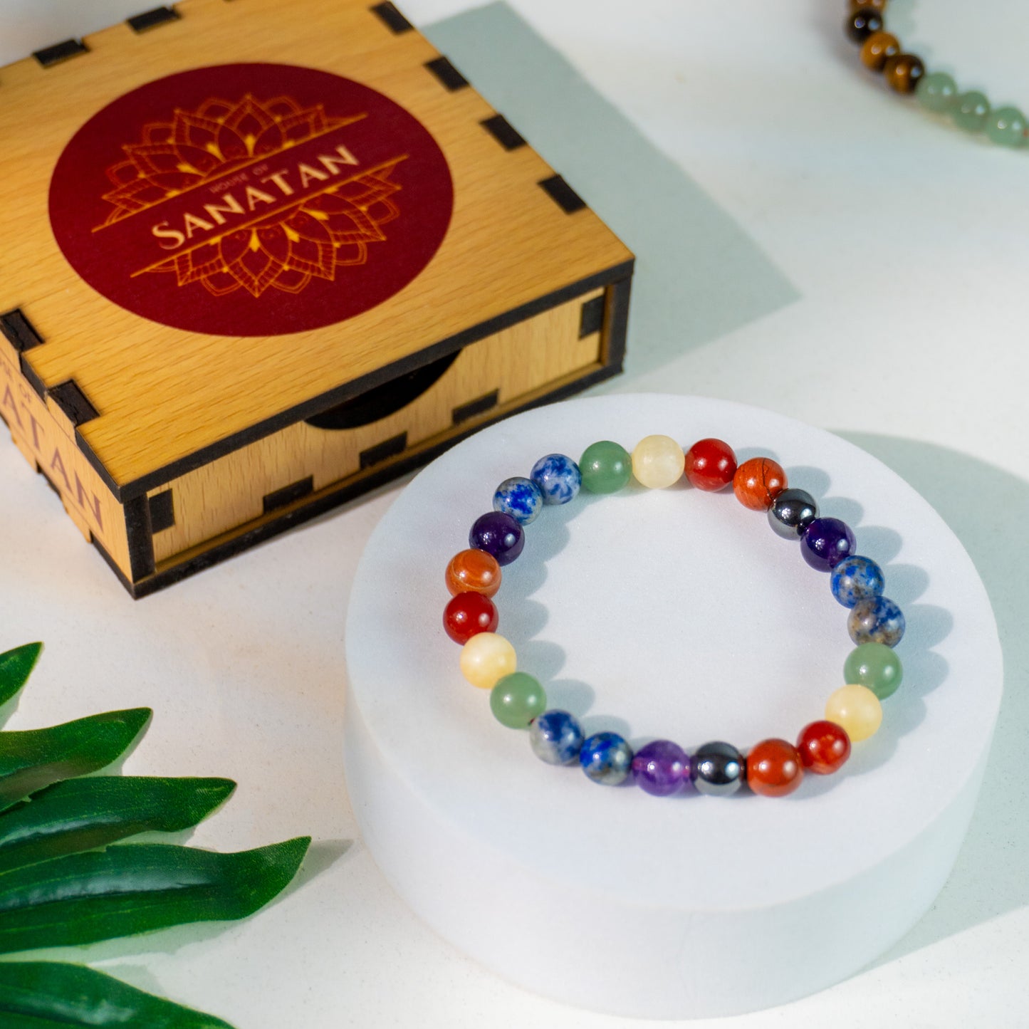 7 Chakra Bracelet - Stone of Wealth, Energy & Spiritual Balance