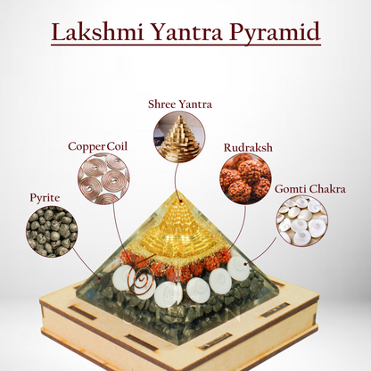Lakshmi Yantra Pyramid - House of Sanatan