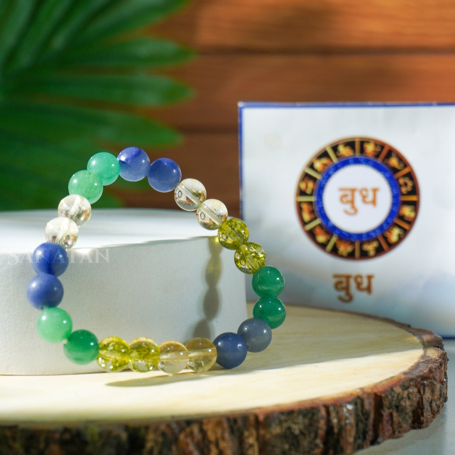 Budh (Mercury) Planet Multi Crystal Bracelet