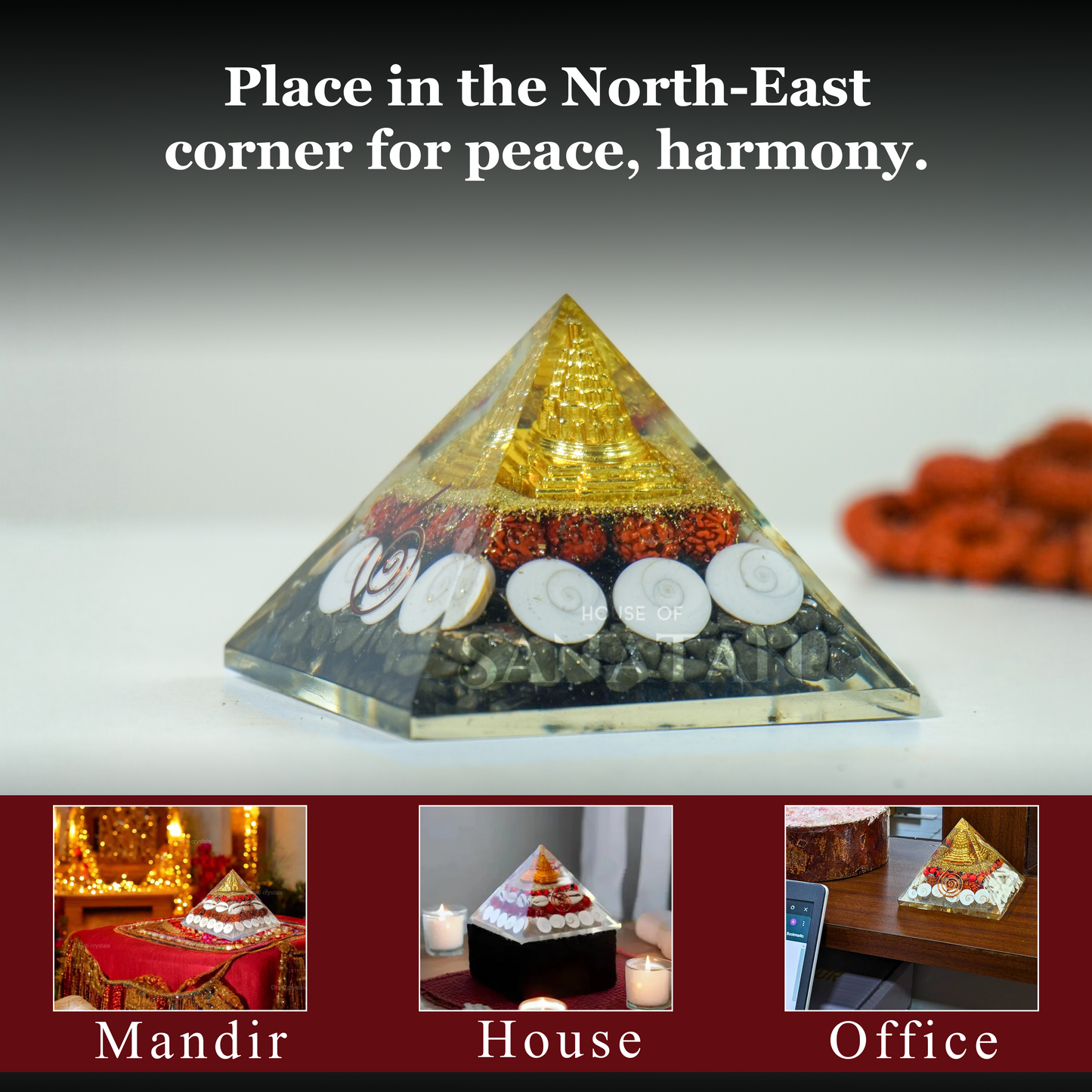Lakshmi Yantra Pyramid - House of Sanatan