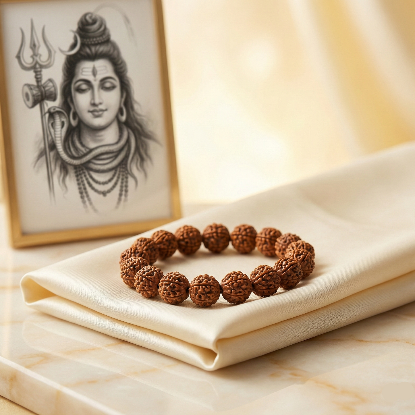 Original 7 Mukhi Nepali Rudraksha Bracelet 🔱