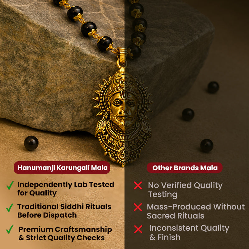 Hanumanji Karungali Mala
