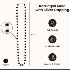 Original Karungali Mala with Free Hanuman Key Chain