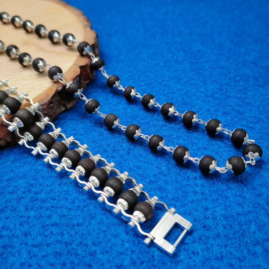 Original Karungali Bracelet + Mala Combo – House of Sanatan