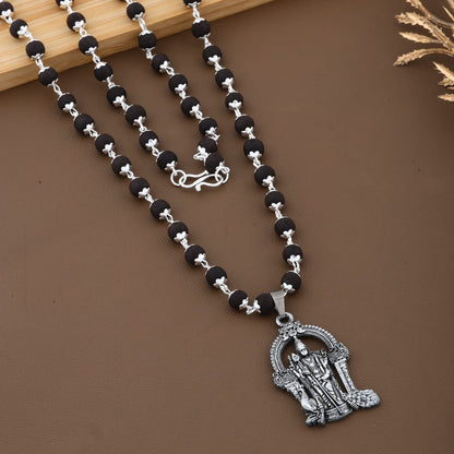 Original Karungali Combo – Bracelet & Mala with Lord Murugan Pendant - Lab Tested