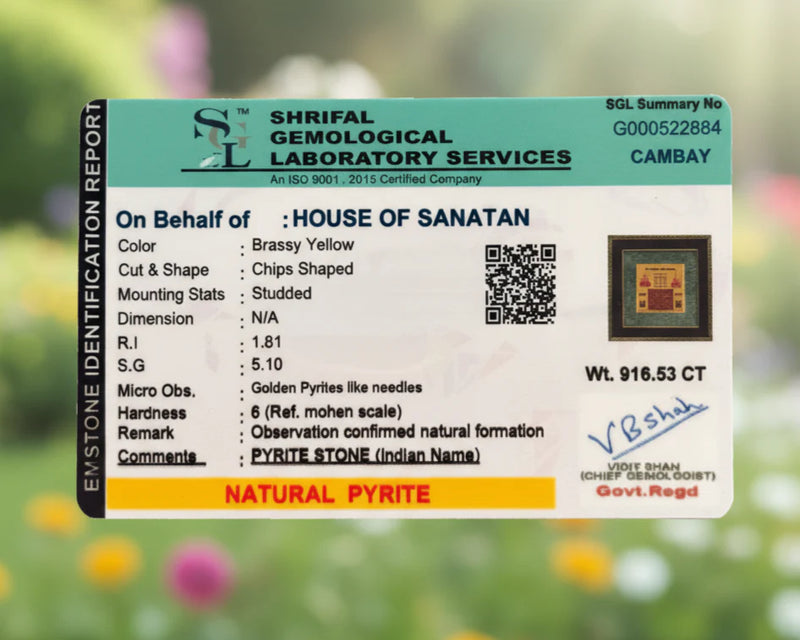 7 Horse & Vyapar Vriddhi Yantra on RAW Pyrite Frame COMBO | Best Business Growth Gift
