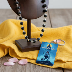 Original Karungali Mala with Free Hanuman Key Chain