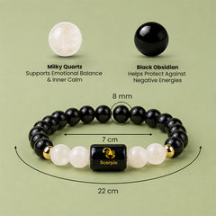 Scorpio Bracelet (वृश्चिक राशि)