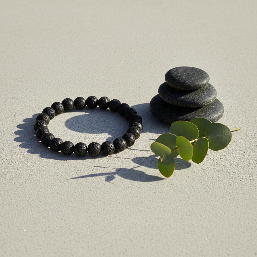 Lava Bracelet | For Grounding & Protection
