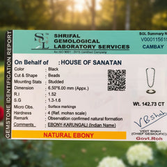 Karungali Mala + Bracelet Combo - House of Sanatan