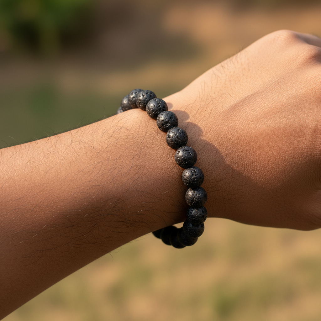 Lava Bracelet | For Grounding & Protection