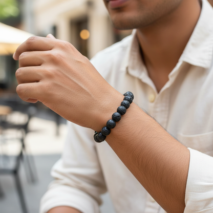 Lava Bracelet | For Grounding & Protection