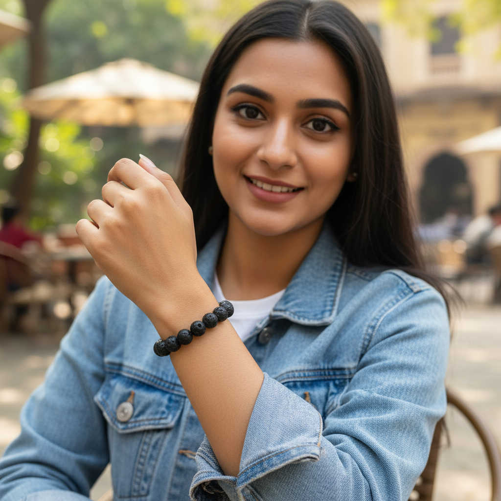 Lava Bracelet | For Grounding & Protection